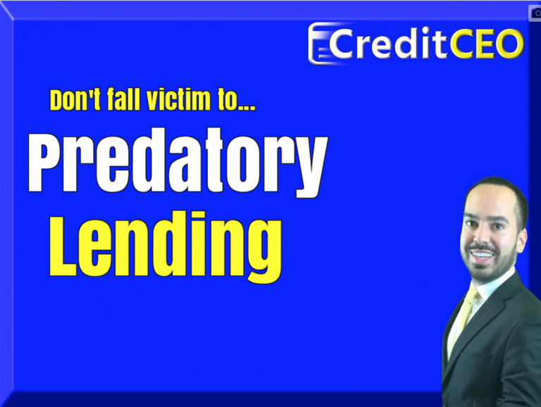 Recognizing And Avoiding Predatory Lending